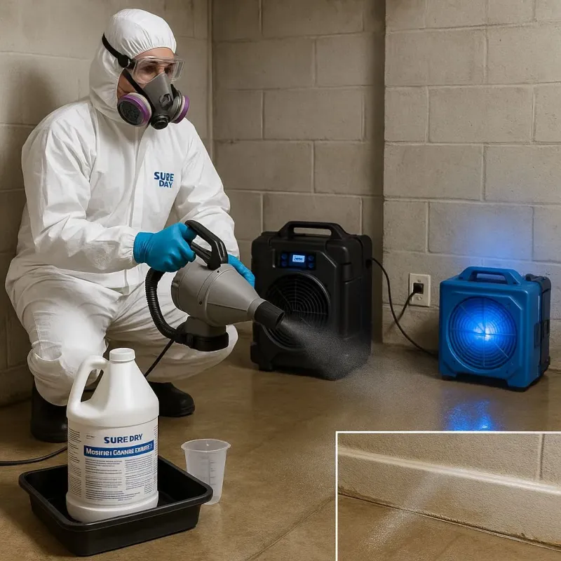 Sanitization and Odor Removal process in Whitehouse, TX
