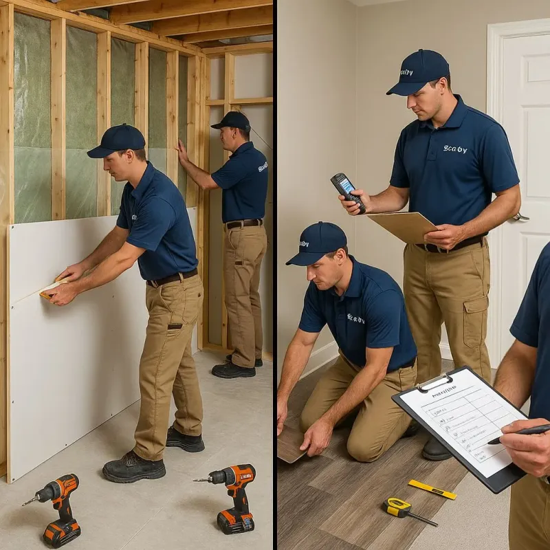 Repairs and Reconstruction process in Whitehouse, TX