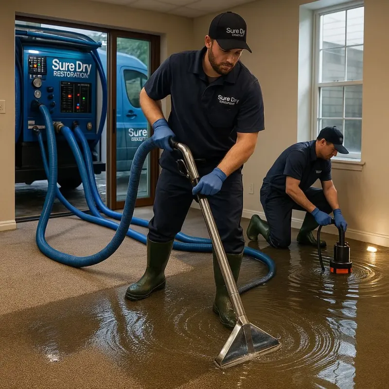 Water Extraction and Removal process in Whitehouse, TX